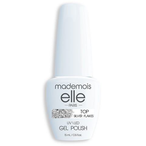 TOP SILVER FLAKES – טופ פתיתי כסף 15ml