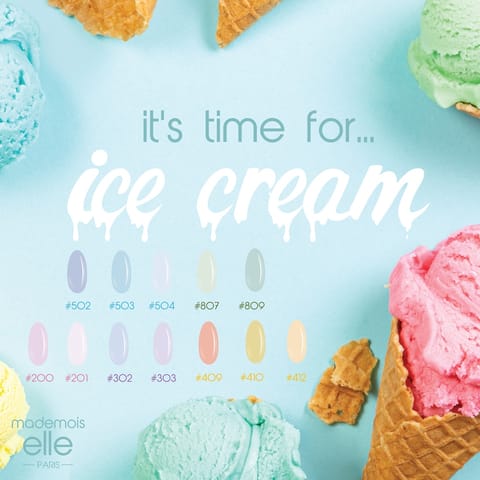 קולקציית mademoiselle ice cream