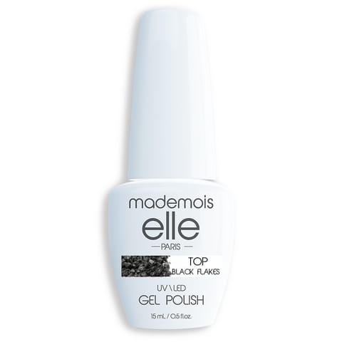 TOP BLACK FLAKES – טופ פתיתים שחורים 15ml