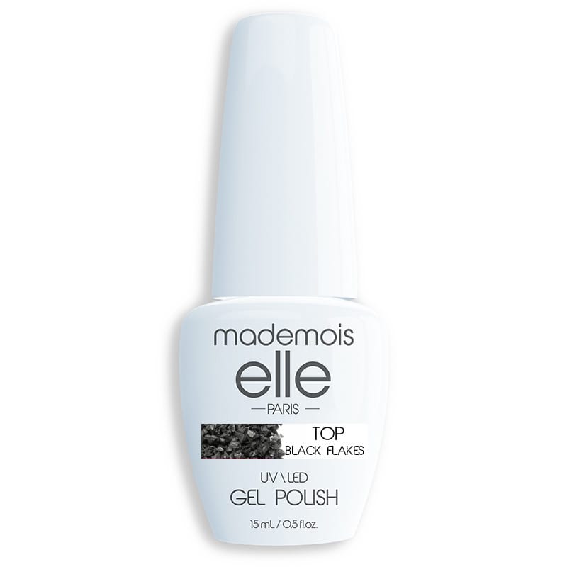 TOP BLACK FLAKES – טופ פתיתים שחורים 15ml