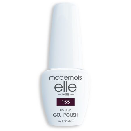 לק ג’ל חום סגול #155 15ml