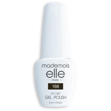 לק ג’ל חום כהה #166 15ml