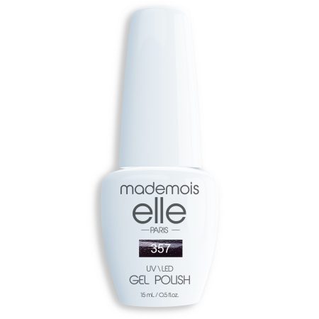 לק ג'ל סגול מנצנץ #357 15ml