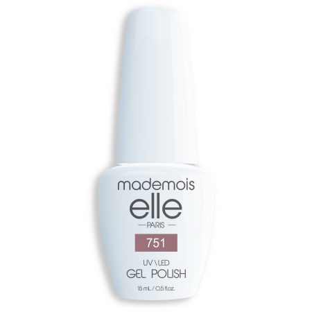 לק ג'ל ניוד חום #751 15ml