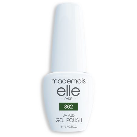 לק ג’ל ירוק #862 15ml