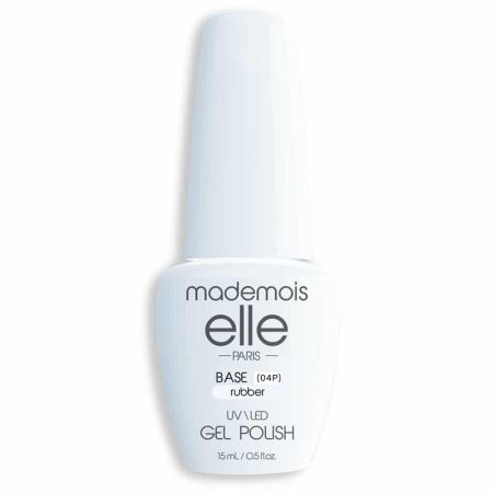 BASE rubber 04P - בייס ראבר לבן סגלגל 15ml