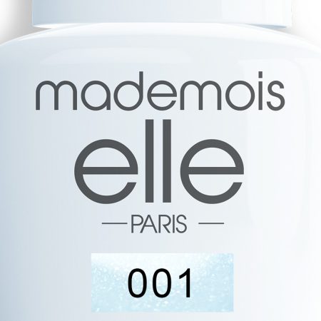 קולקציית SUMMER BREEZE סאמר בריז מדמואזל לק ג׳ל לבן מנצנץ